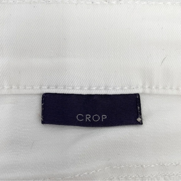 Not Your Daughter's Jeans | Cropped White Jeans with Jeweled Detail – Size 18W - Picture 6 of 10